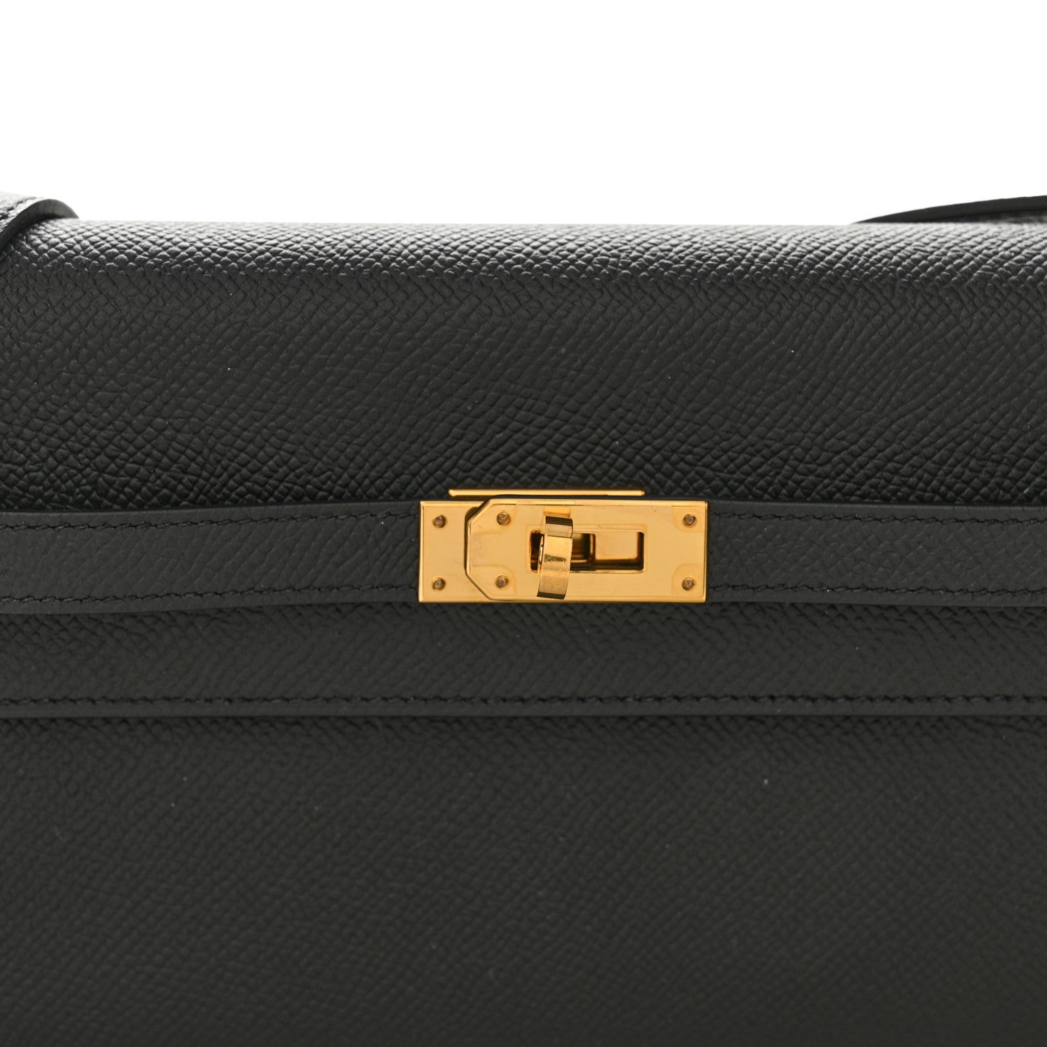 Hermes Epsom Kelly Wallet To Go Black 9 of 12