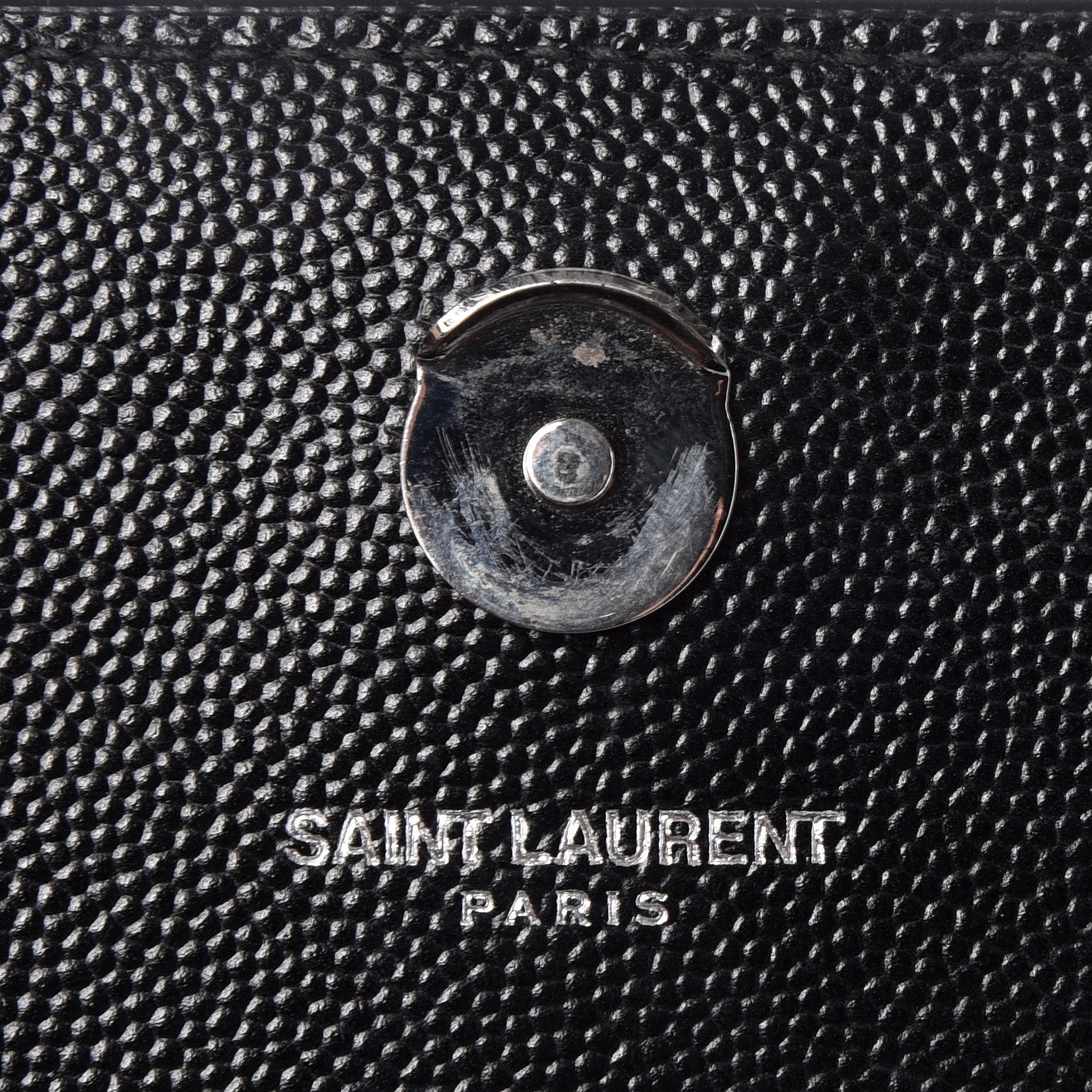 Saint Laurent Grain De Poudre Medium Classic Monogram Kate Satchel Black 8 of 11
