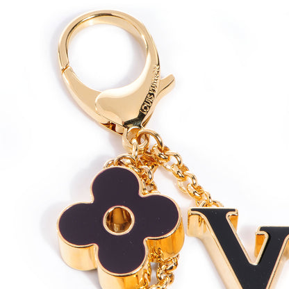 Louis Vuitton Fleur De Monogram Bag Charm Dore 3 of 7