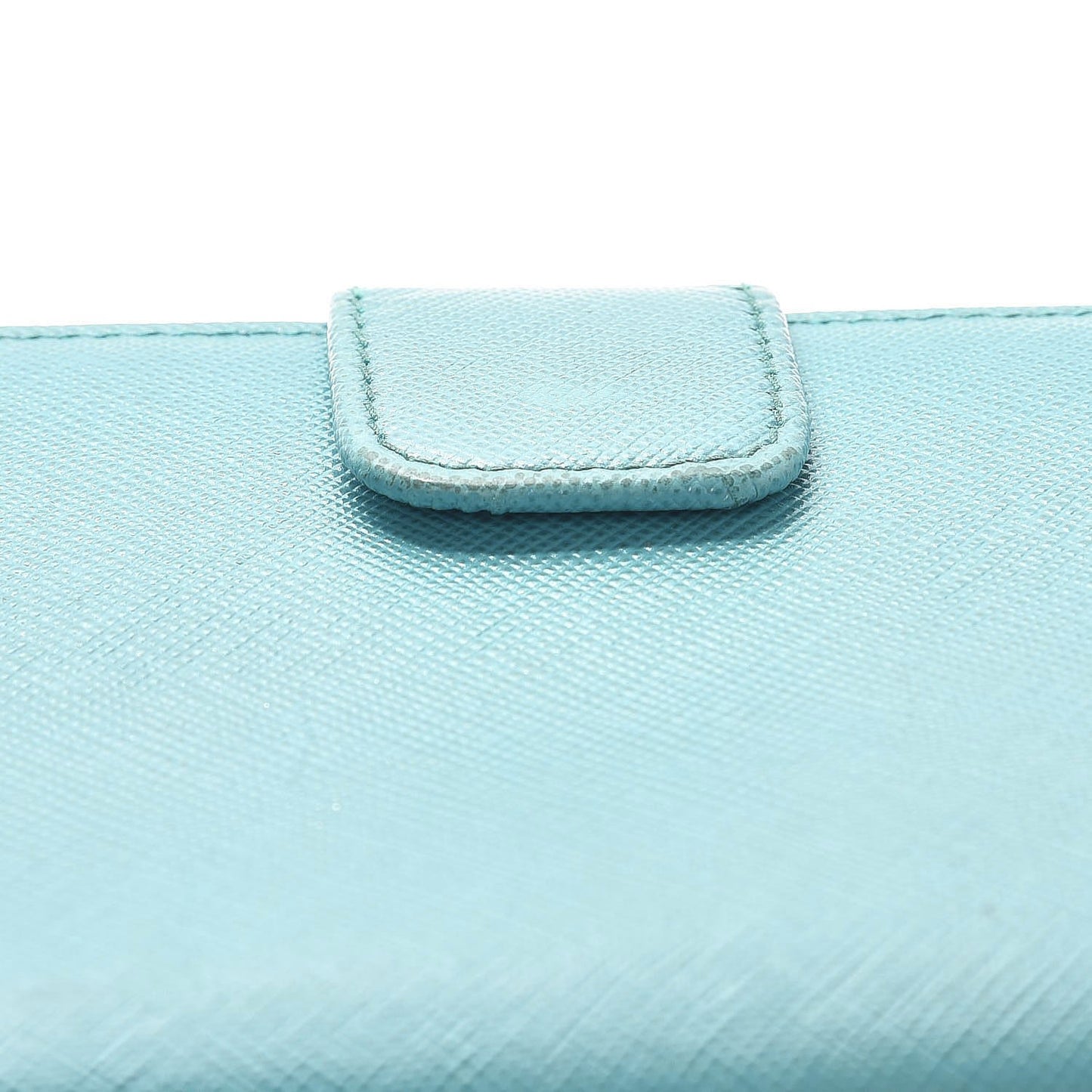 Saffiano Metal Continental Flap Wallet Anice