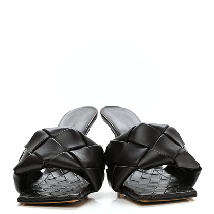 Bottega Veneta Nappa Maxi Intrecciato Lido Mule Sandals 40 Fondant 2 of 12