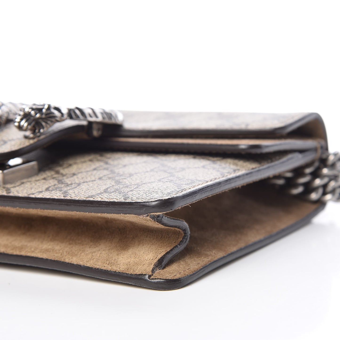 GG Supreme Monogram Mini Dionysus Shoulder Bag Taupe