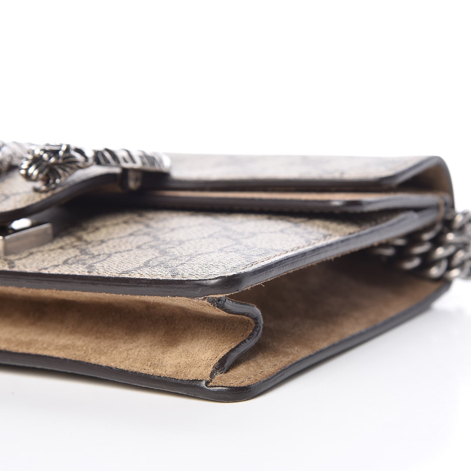 Gucci GG Supreme Monogram Mini Dionysus Shoulder Bag Taupe 6 of 15