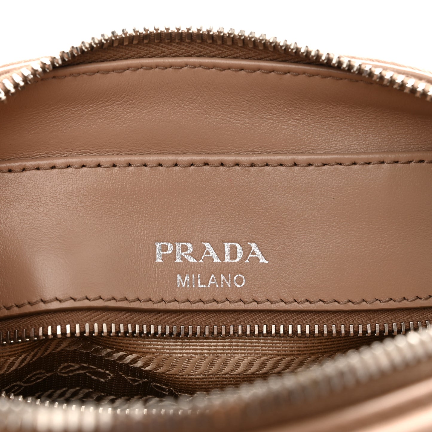 Soft Calfskin Diagramme Camera Bag Cipria