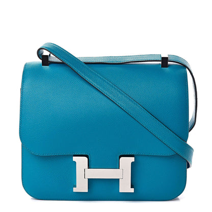 Hermes Evercolor Constance 24 Bleu Zanzibar 1 of 21