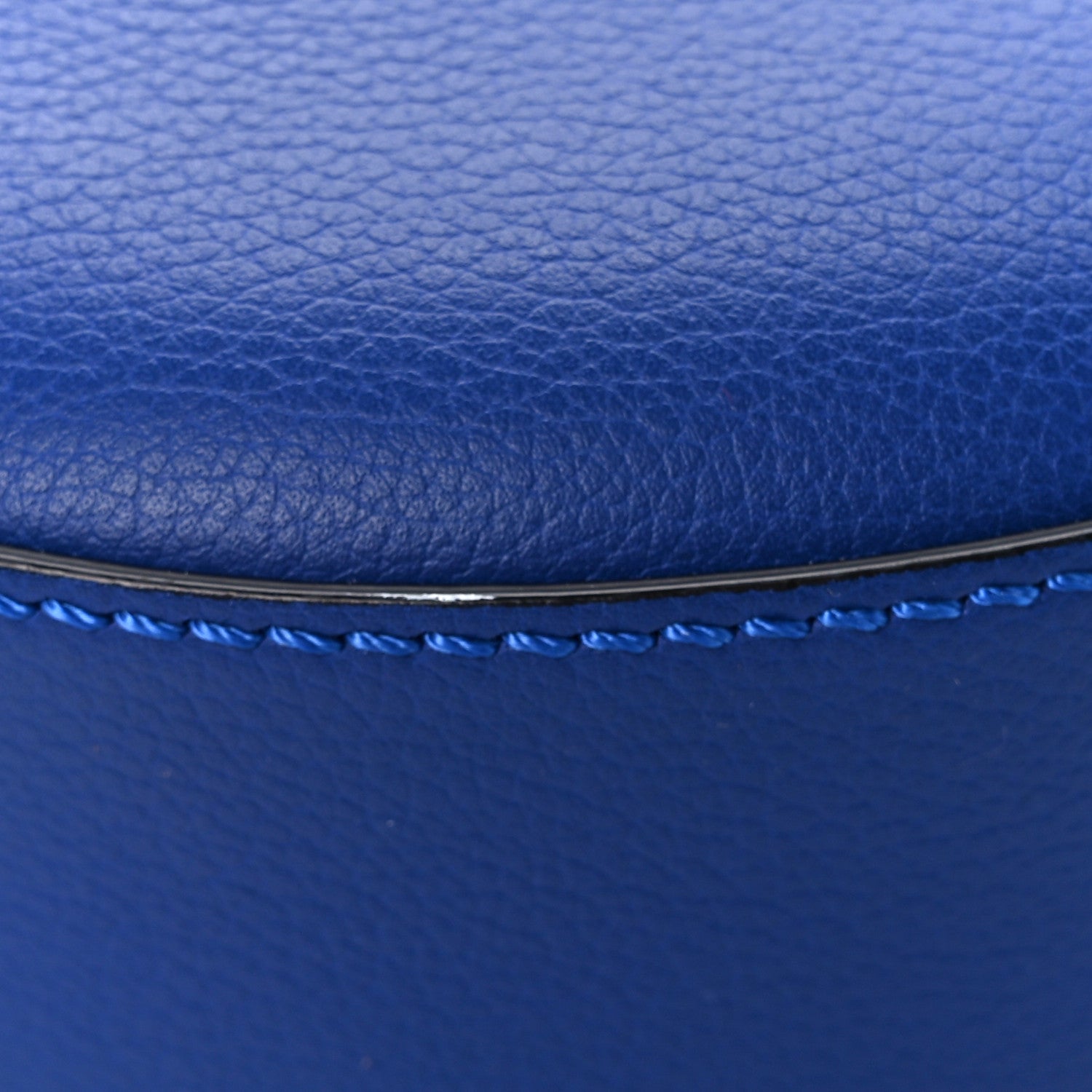 Versace Calfskin La Medusa Round Camera Bag Blue 12 of 13