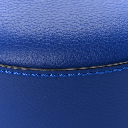 Versace Calfskin La Medusa Round Camera Bag Blue 12 of 13