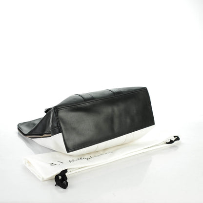 3.1 Phillip Lim 3.1 Calfskin 31 Hour Bag Black White 4 of 7