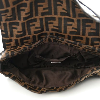 Fendi Zucca Small Chef Shoulder Bag Tobacco 5 of 12