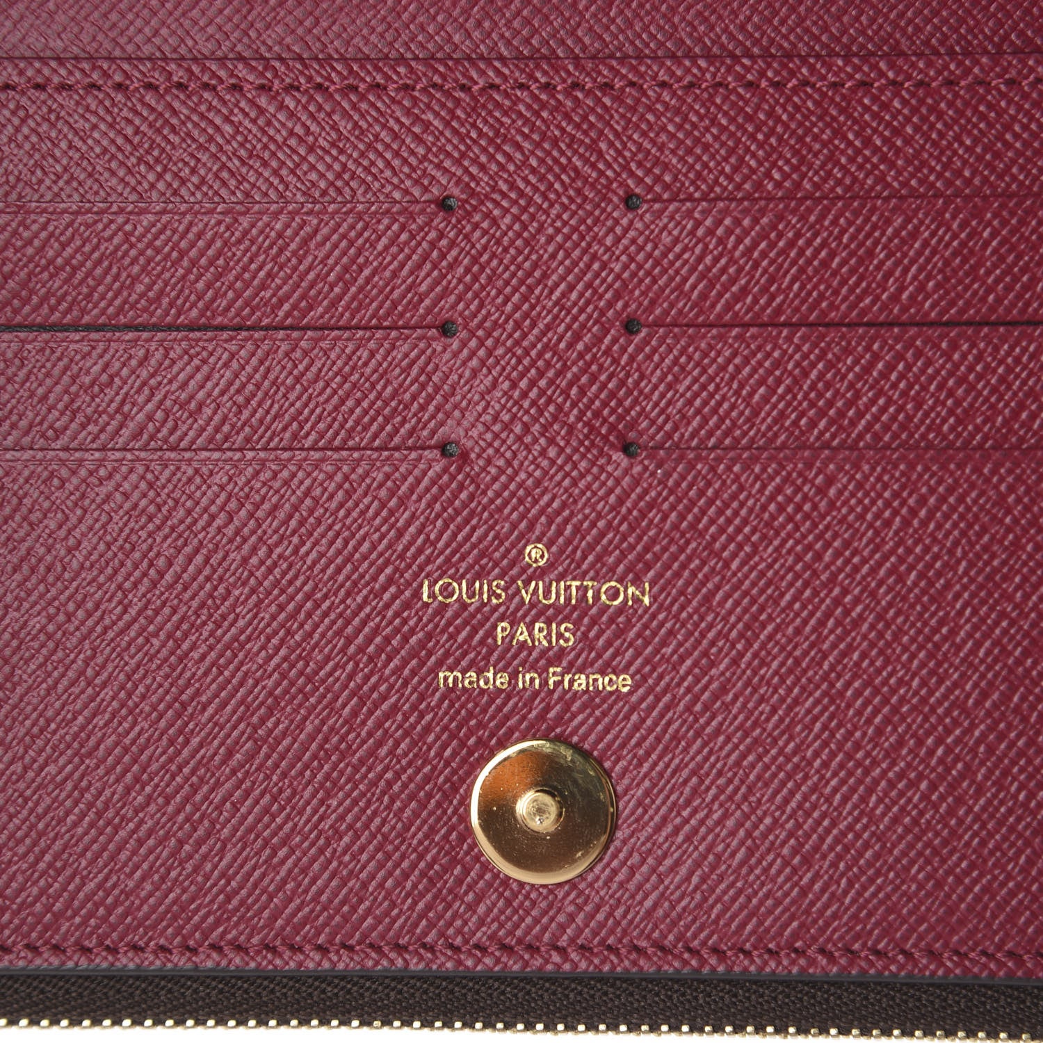 Louis Vuitton Monogram Adele Wallet Fuchsia 5 of 5