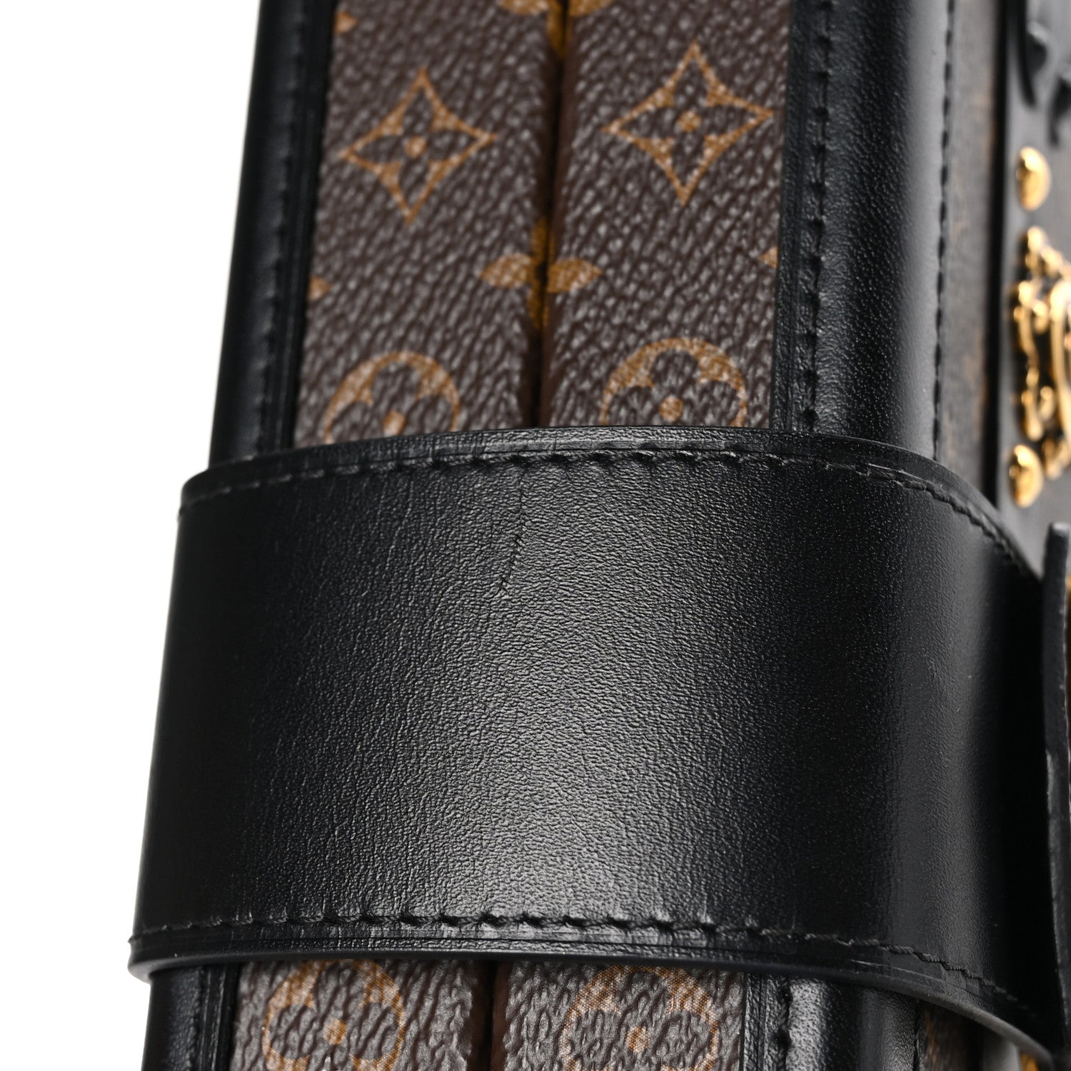 Louis Vuitton Monogram Petite Malle Black 10 of 11