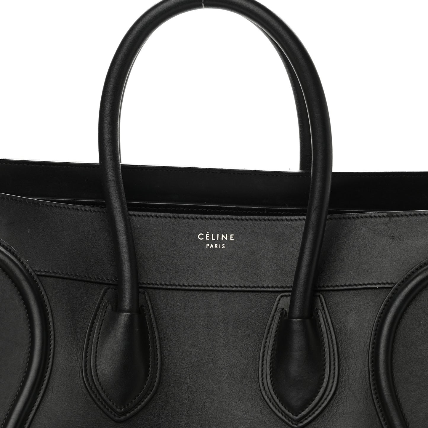 Smooth Calfskin Mini Luggage Black