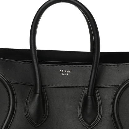 Celine Smooth Calfskin Mini Luggage Black 6 of 15
