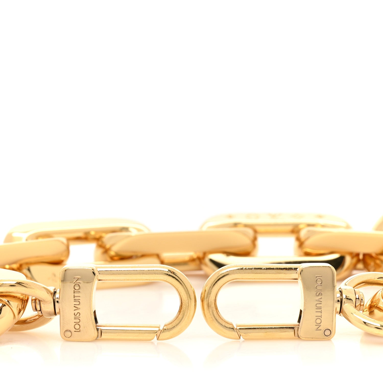 Louis Vuitton Metal Coussin Chain Strap Gold 3 of 3