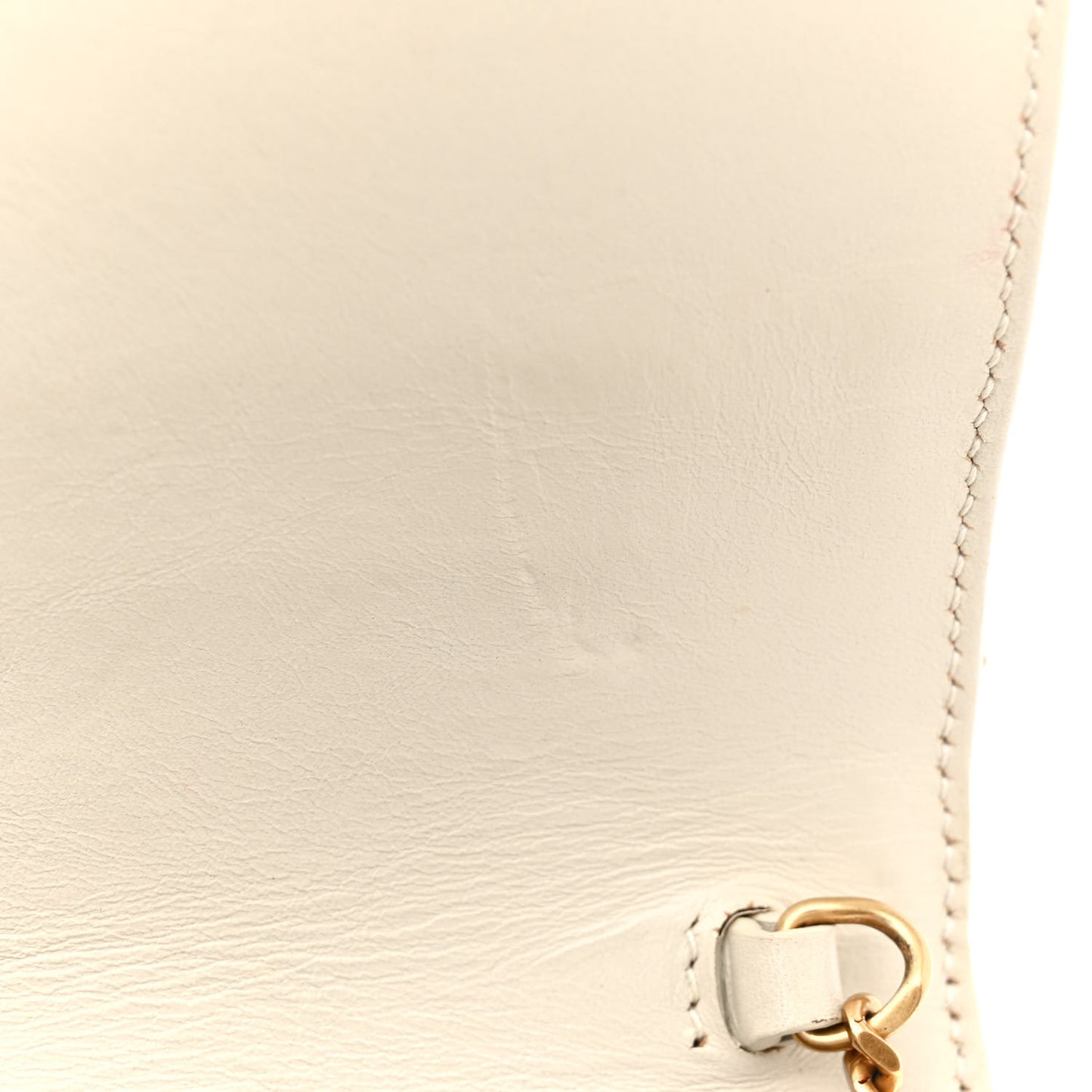 Calfskin Matelasse Victoire Chain Wallet Black