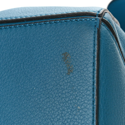 Loewe X SPIRITED AWAY Calfskin Bo Mouse Small Puzzle Bag Lagoon Blue 9 of 9