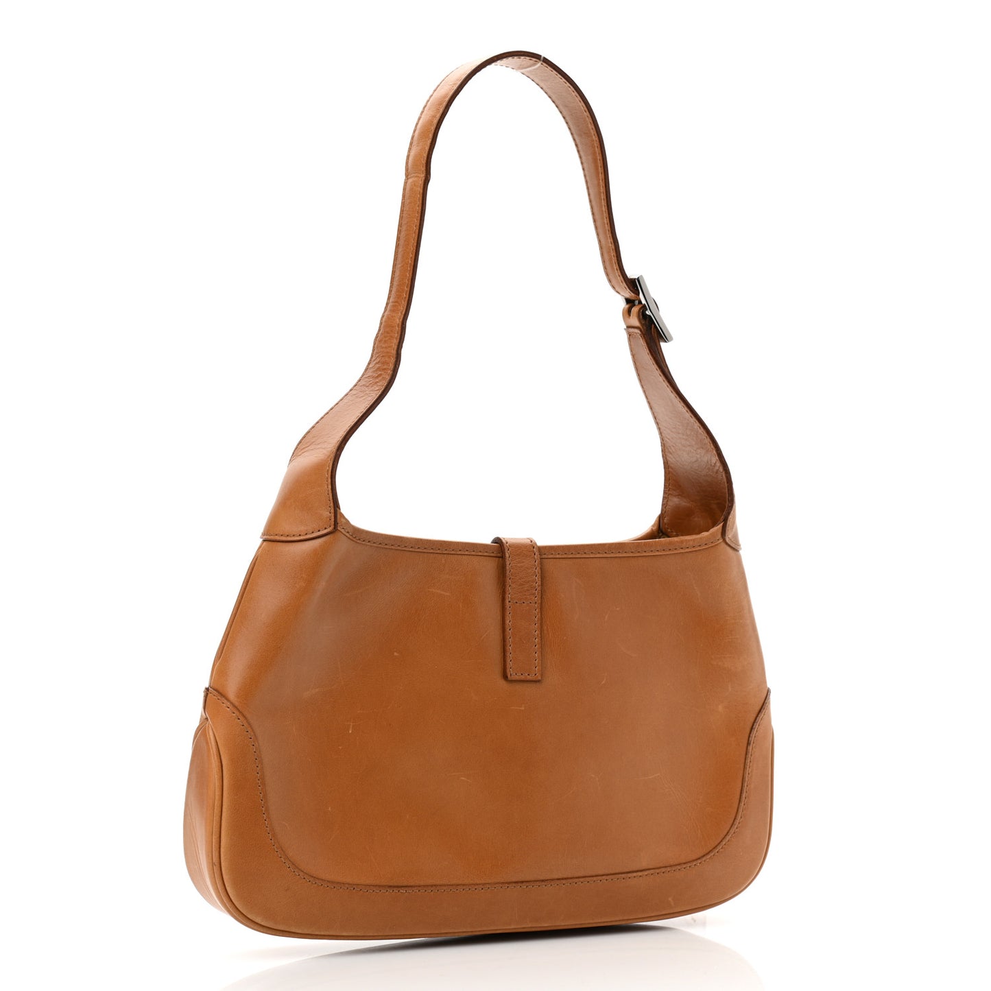 Calfskin Small Jackie O Hobo Brown