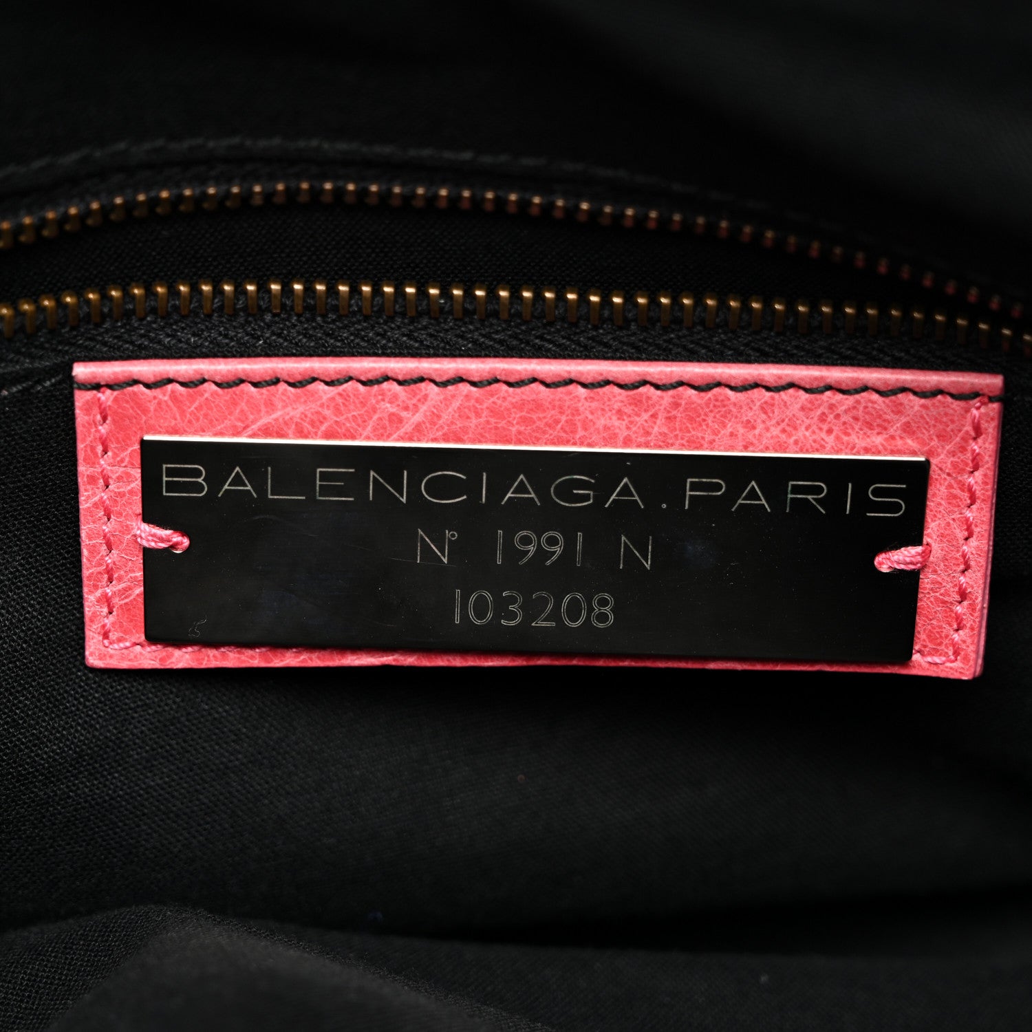 Balenciaga Agneau Classic Hardware First Grenadine 7 of 12