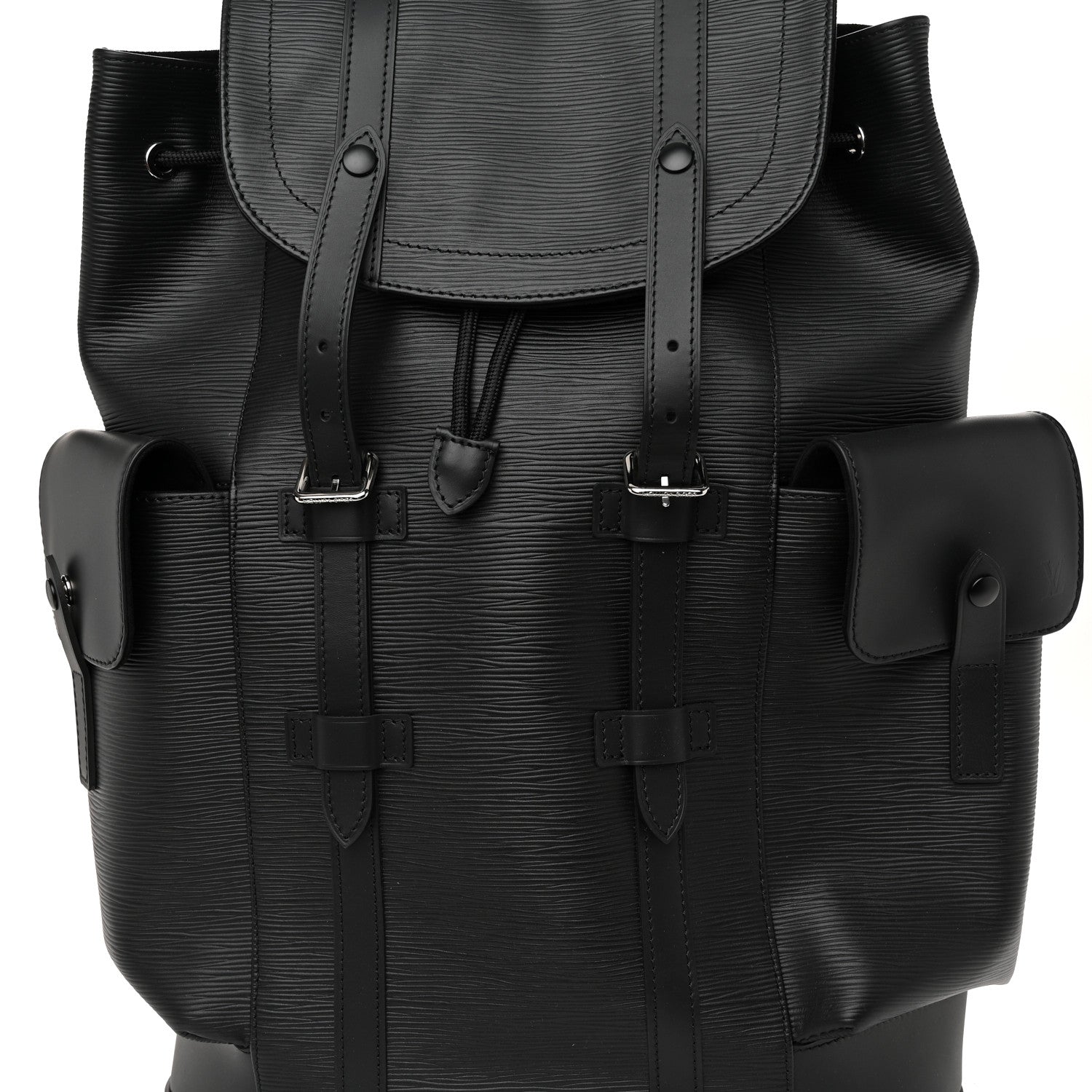 Louis Vuitton Epi Christopher Backpack PM Black 7 of 9