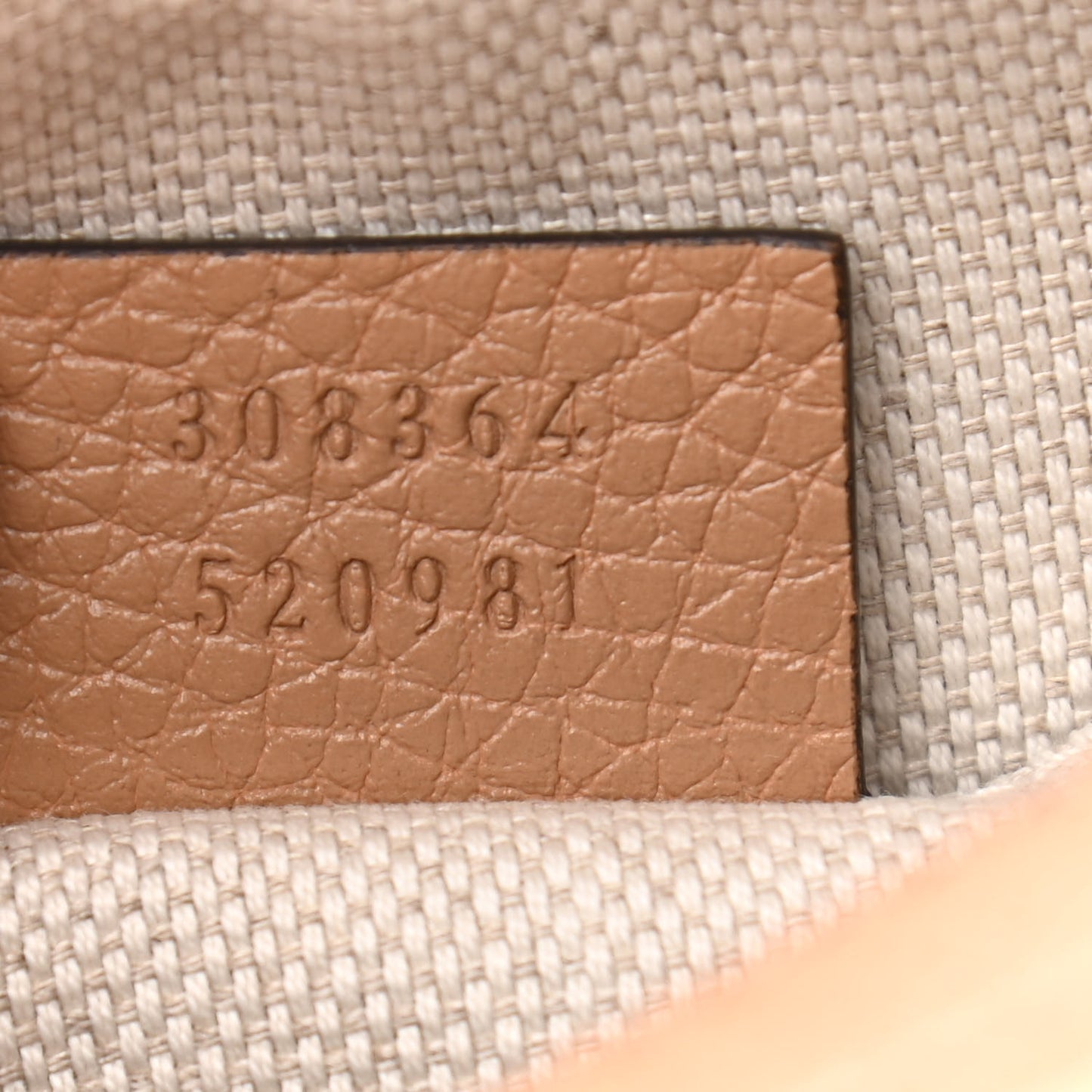 Pebbled Calfskin Small Soho Disco Bag Camelia
