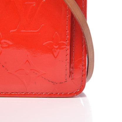 Louis Vuitton Vernis Mott Red 10 of 15