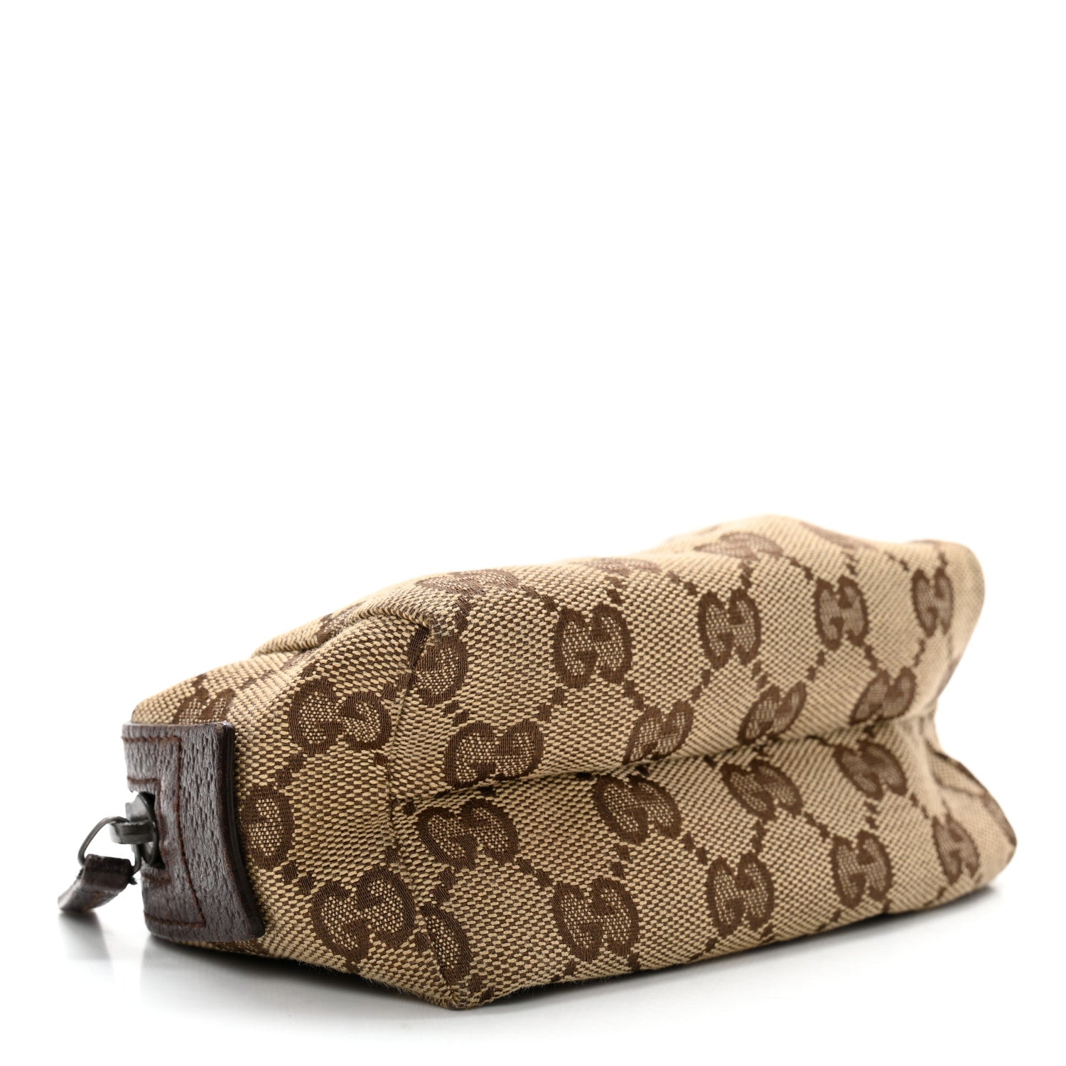 Gucci Monogram Small Balthus Cosmetic Case Beige Ebony Cocoa 3 of 10