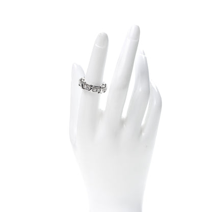 Tiffany Platinum Diamond Schlumberger Sixteen Stone Ring 54 6.75 2 of 5