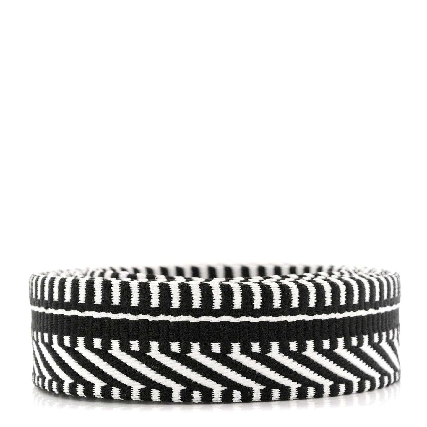 Toile Swift 25mm Sangle Cavale Shoulder Strap Black Ecru