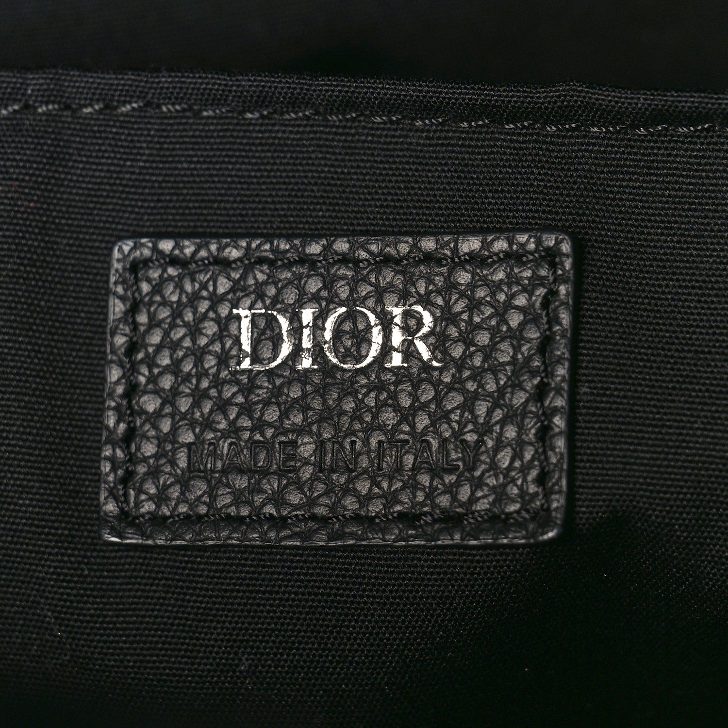 Christian Dior Oblique Calfskin Rider Backpack Beige Black 6 of 8