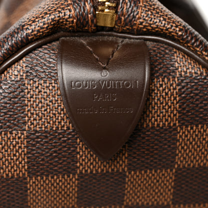 Louis Vuitton Damier Ebene Speedy 35 6 of 12