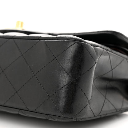 Chanel Lambskin Quilted Small Double Flap Black 10 of 12