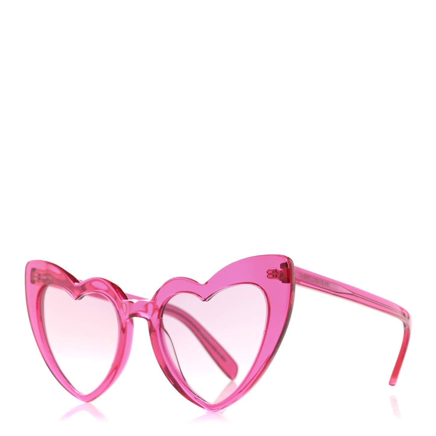 Acetate Heart Frame Loulou SL181 Sunglasses Pink