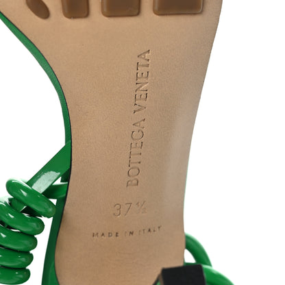 Bottega Veneta Rubber Wire Nappa Stretch 90mm Sandals 37.5 Grass 6 of 7