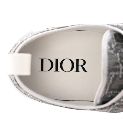 Christian Dior Oblique Jacquard Mens B23 Low Top Sneakers 42 Grey 8 of 11