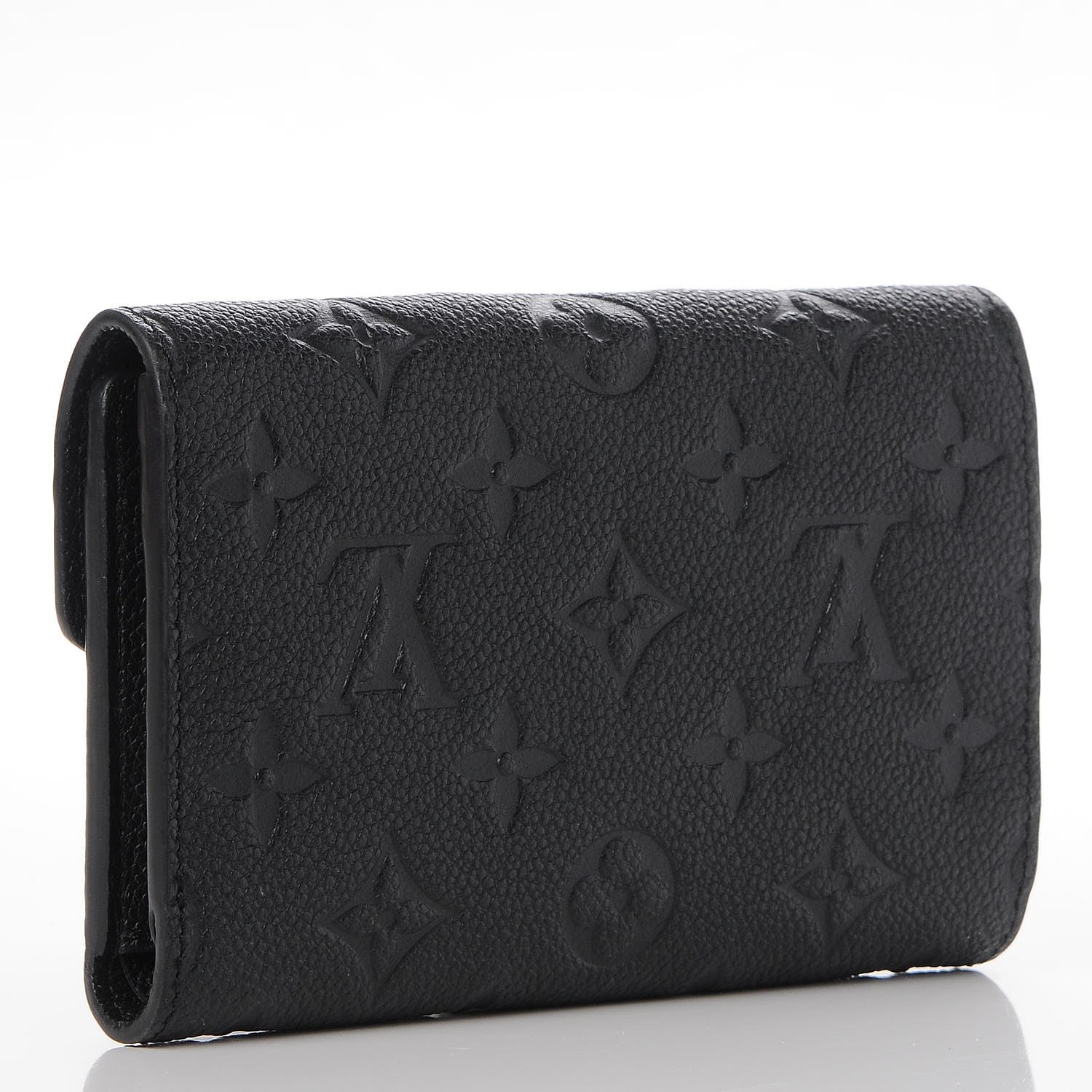 Louis Vuitton Empreinte Compact Curieuse Wallet Black 3 of 8