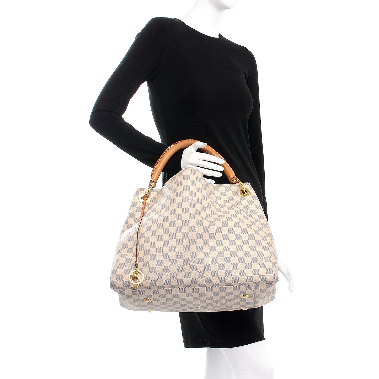 Damier Azur Artsy MM