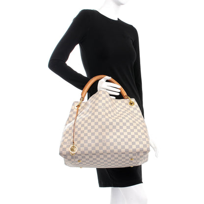 Louis Vuitton Damier Azur Artsy MM 2 of 14
