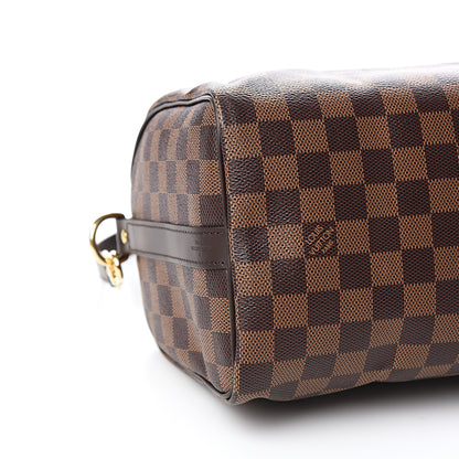 Louis Vuitton Damier Ebene Speedy Bandouliere 25 7 of 10