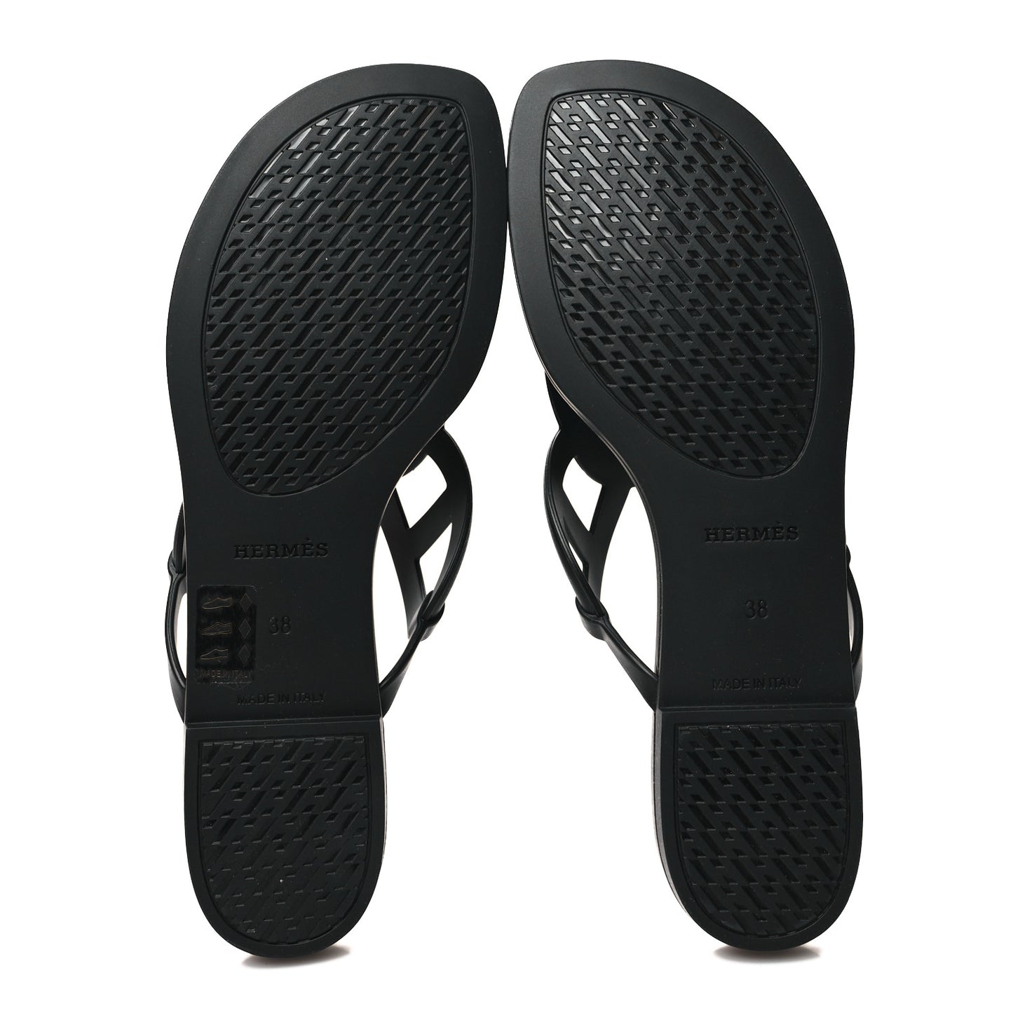 Rubber Womens Egerie Sandals 38 Black