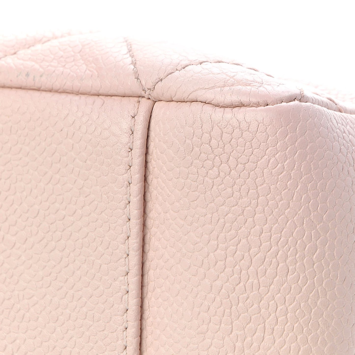 Caviar Quilted Grand Shopping Tote GST Light Pink