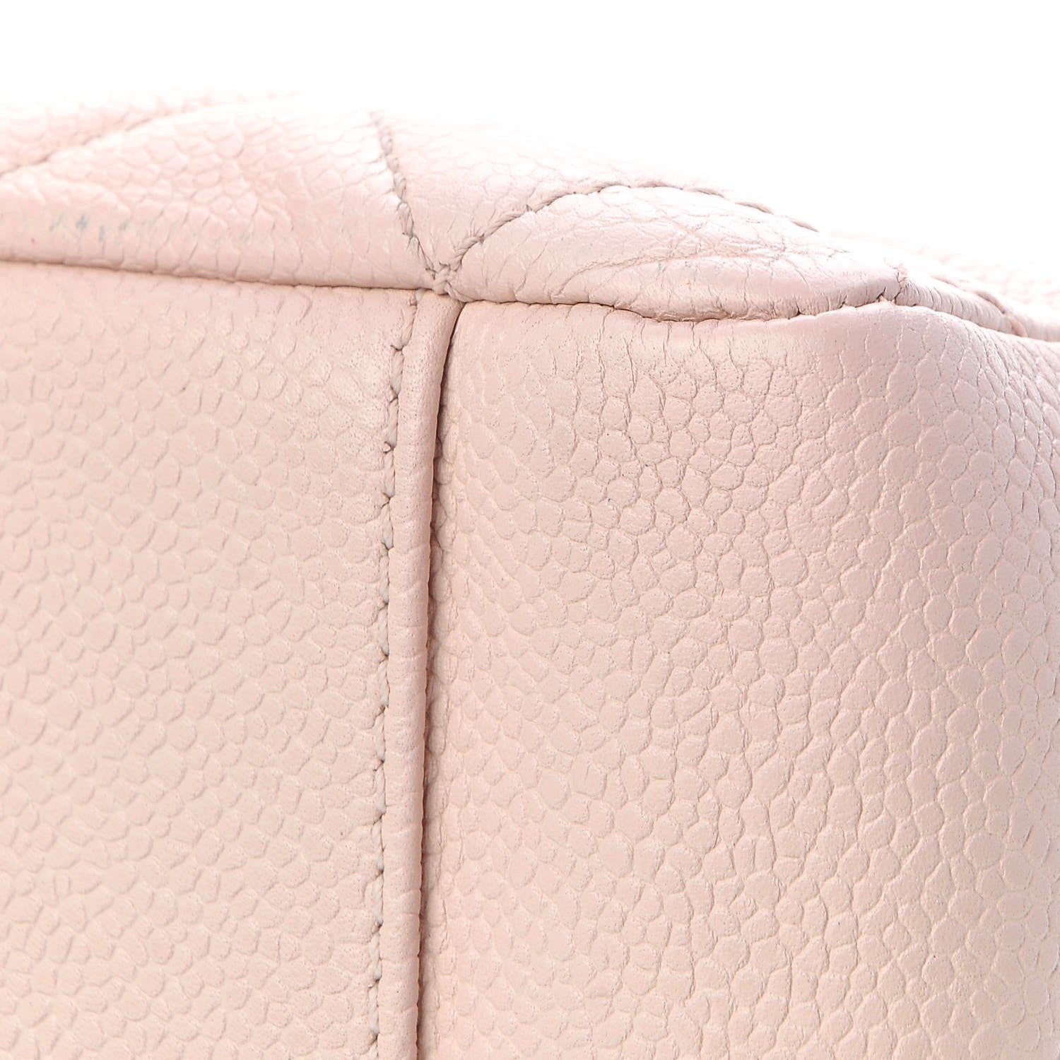 Chanel Caviar Quilted Grand Shopping Tote GST Light Pink 10 of 15