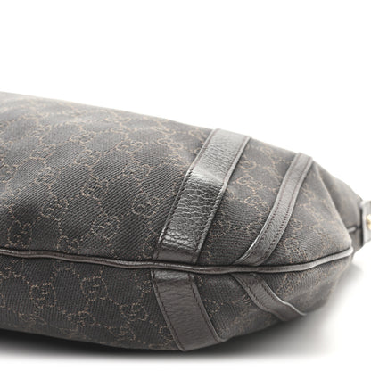 Gucci Monogram Medium Abbey Convertible Tote Dark Brown 10 of 10