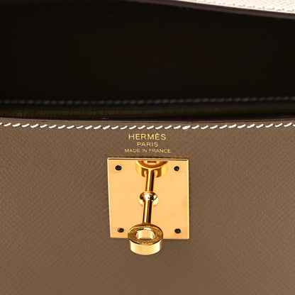 Hermes Epsom Kelly Sellier 28 Etoupe 6 of 14