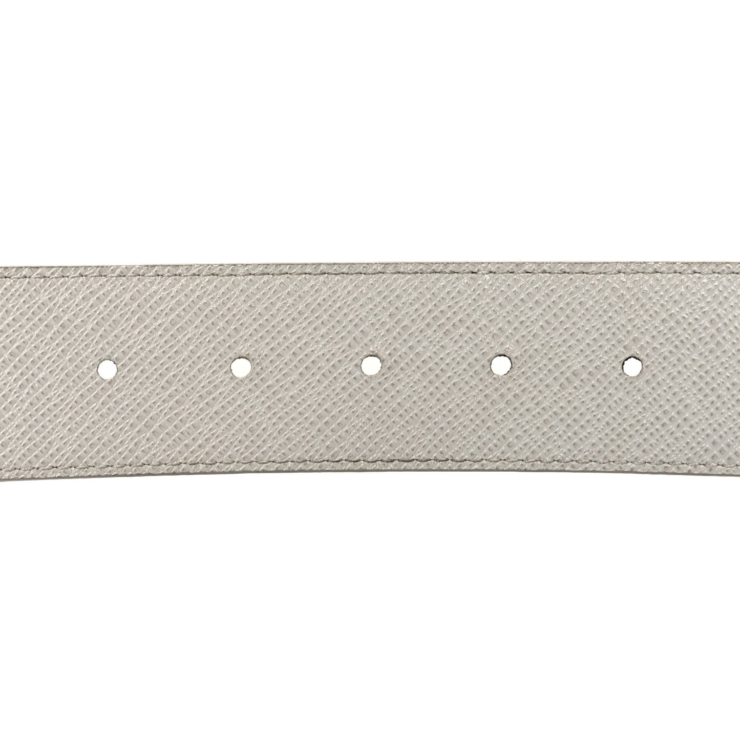 Taiga Monogram 40mm LV Initiales Belt 95 38 White
