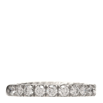 David Yurman Platinum Diamond 2.8mm Eden Partway Band Ring 51 5.75 1 of 5