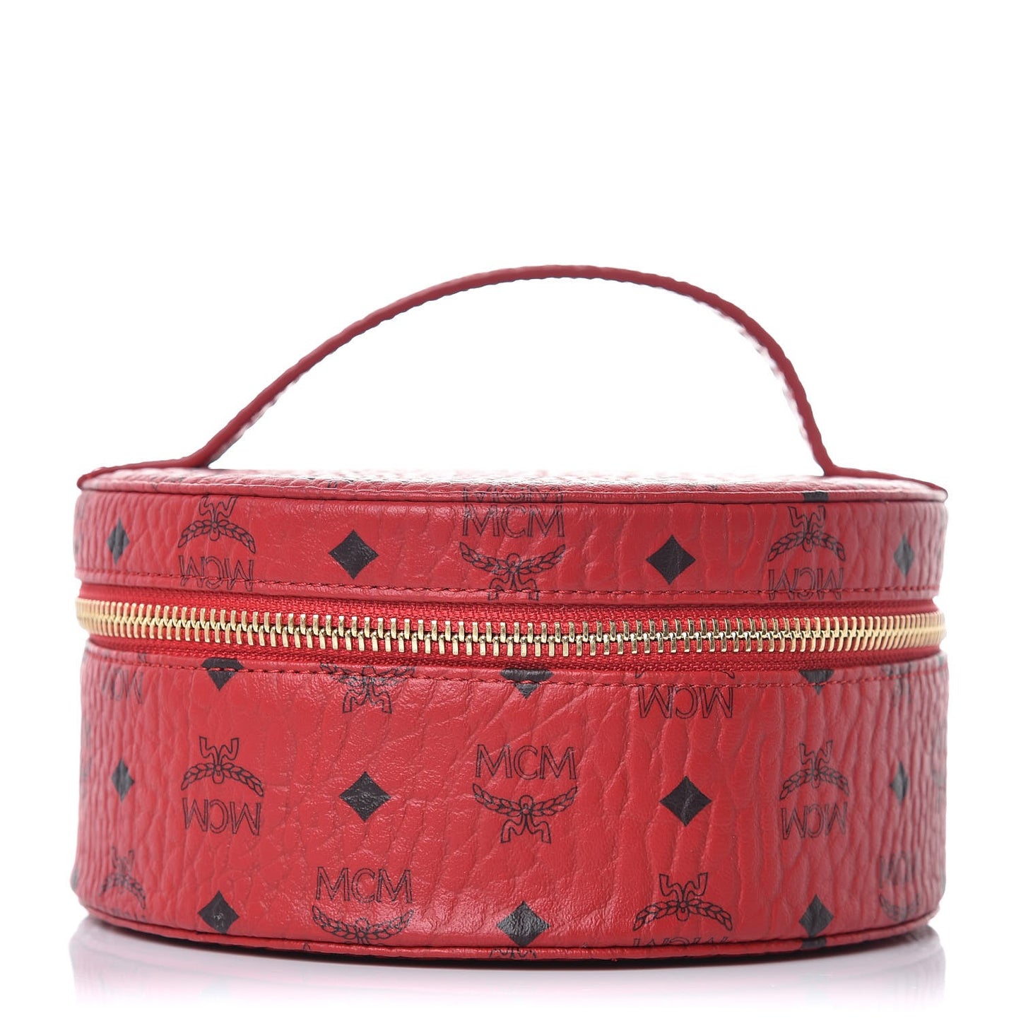 Visetos Vanity Cosmetic Case Red