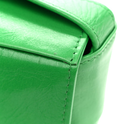 Bottega Veneta Crinkled Lambskin Maxi Intrecciato Extra Mini Cassette Crossbody Bag Parakeet 14 of 14