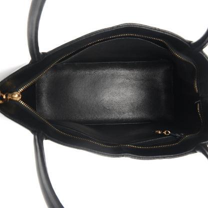 Chanel Caviar Quilted Medallion Tote Dark Green 5 of 11