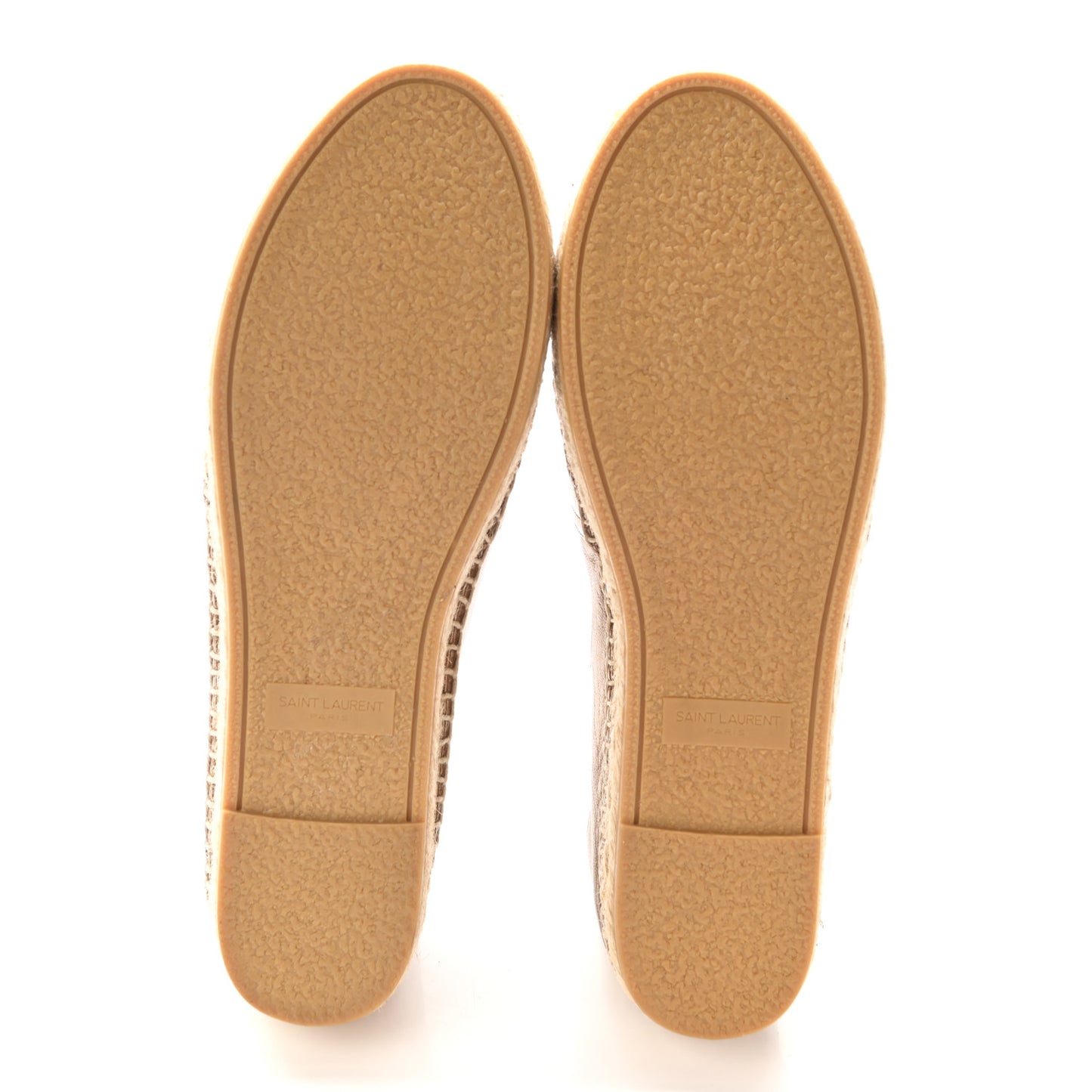 Metallic Lambskin Monogram Espadrilles 36 Metal Carry