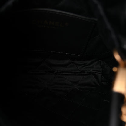 Chanel Shiny Calfskin Quilted Mini Chanel 22 Black 5 of 10